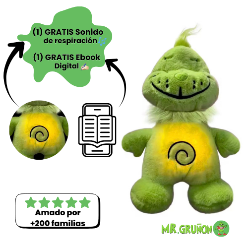 MR. Gruñon™ Peluche que Respira
