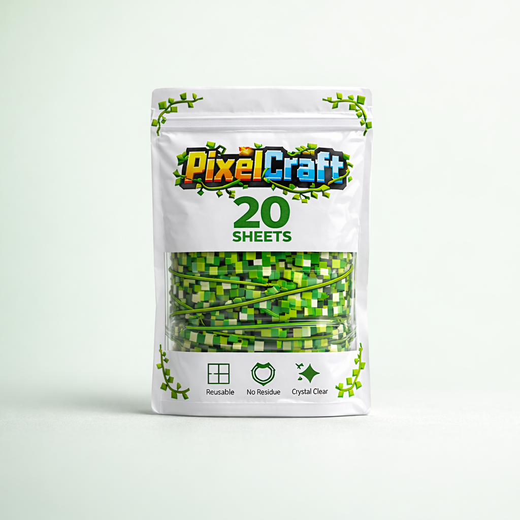 PixelCraft™ Block Vines