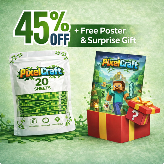 PixelCraft™ Block Vines