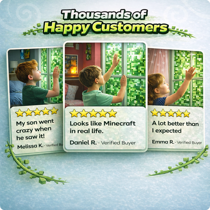 PixelCraft™ Block Vines