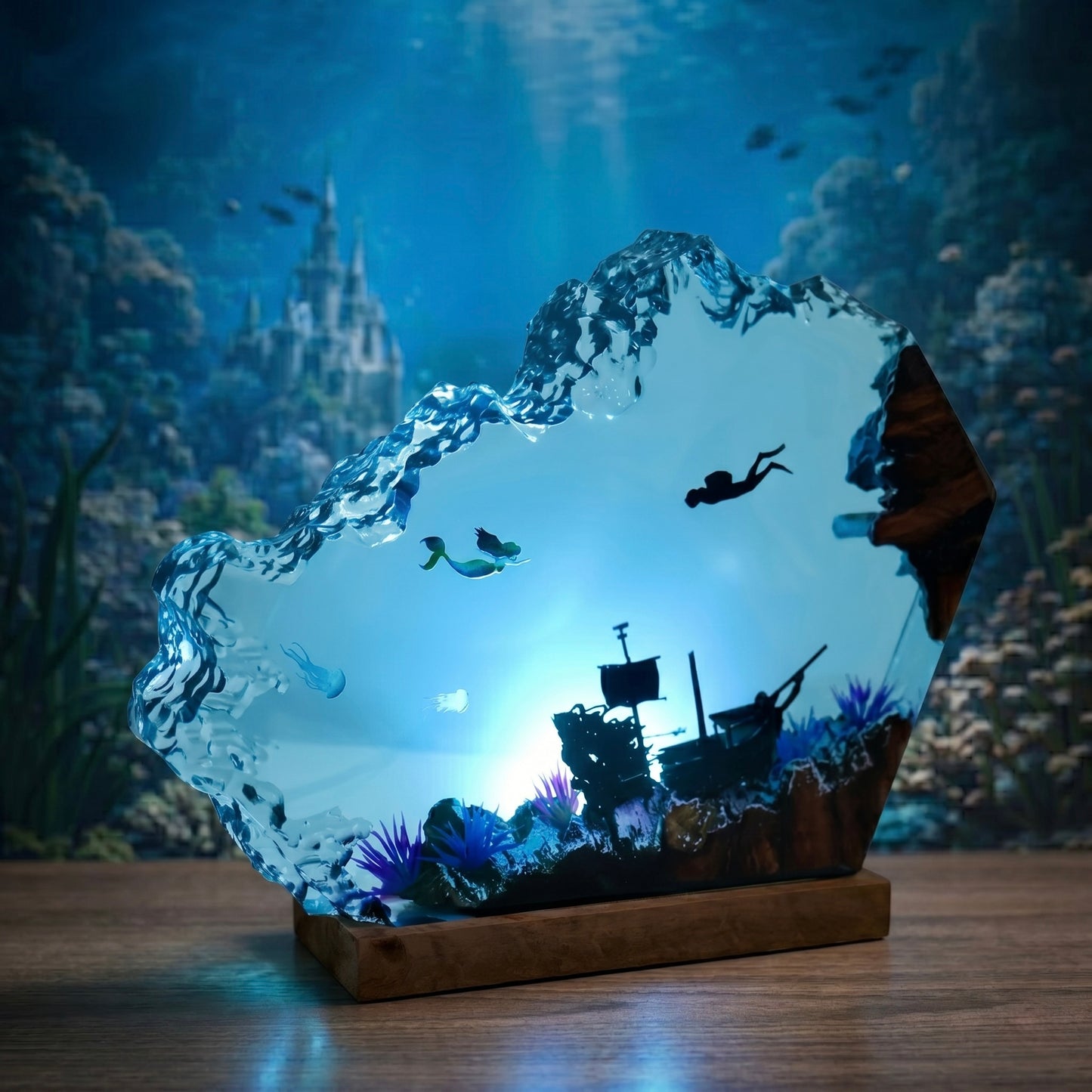 Aria’s Art™ – 3D LED Resin Lamp